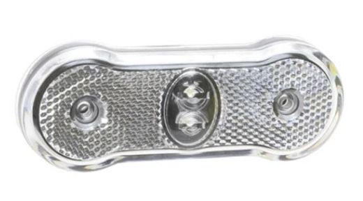 Luz De Posición Ermax Blanca Con 2 Leds
