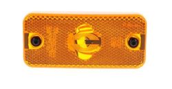 Seitenmarkierungsleuchte in Gelb mit Glühbirne