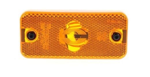 Luz De Posición Lateral Ámbar Con Bombilla