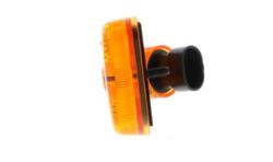 Seitenmarkierungsleuchte in Gelb mit Glühbirne