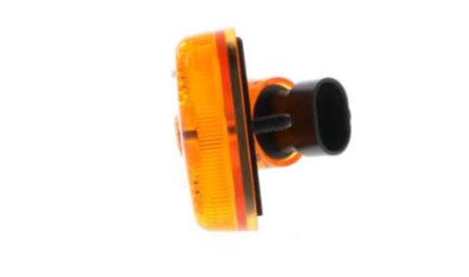 Seitenmarkierungsleuchte in Gelb mit Glühbirne