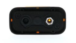 Gelbe Seitenmarkierungsleuchte mit Glühbirnen