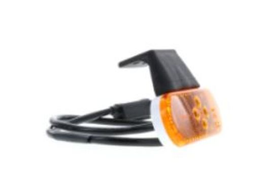 Luz De Posición Lateral LED Ámbar Con Soporte