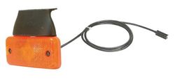 Gelbe LED-Seitenmarkierungsleuchte mit Halterung