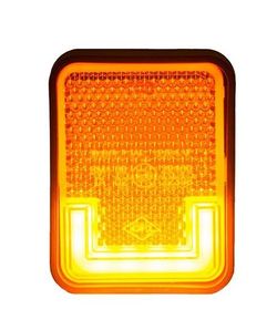 Neon-LED-Seitenmarkierungsleuchte mit Reflektor