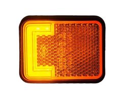 Neon-LED-Seitenmarkierungsleuchte mit Reflektor