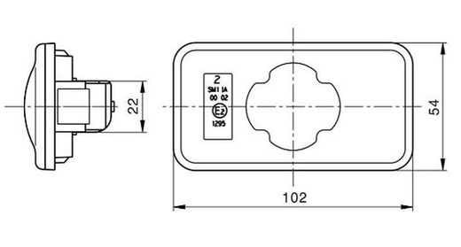 Luz De Posición Lateral LED Volvo Trucks, Renault Trucks