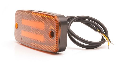 Luz De Posición LED Ámbar Lateral Con Intermitente