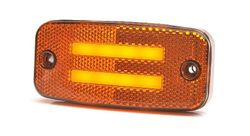 Luz De Posición LED Ámbar Lateral Con Intermitente