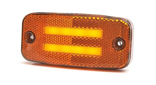 Luz De Posición LED Ámbar Lateral Con Intermitente