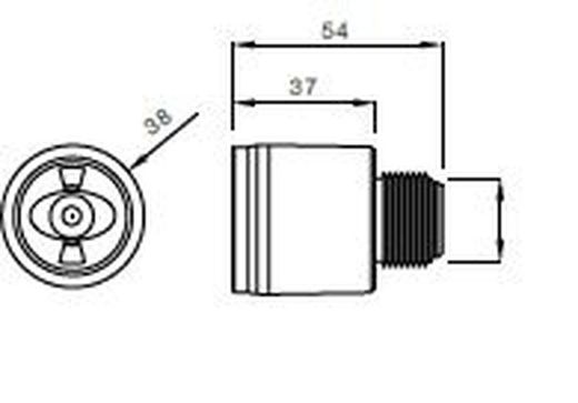 Monoponit II Schmitz Version Weißes LED-Positionslicht