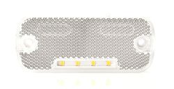 Universelle weiße LED-Frontpositionsleuchte mit Reflektor