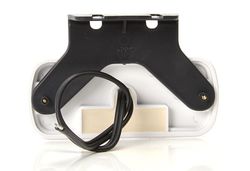 Universelle weiße LED-Frontpositionsleuchte mit Reflektor