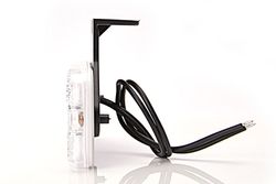 Universelle weiße LED-Frontpositionsleuchte mit Reflektor