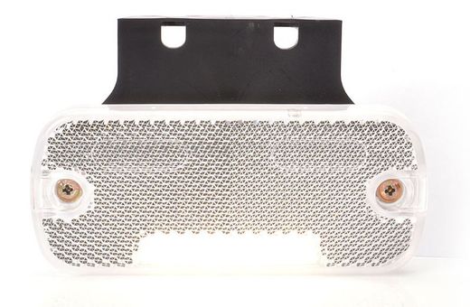 Universelle weiße LED-Frontpositionsleuchte mit Reflektor