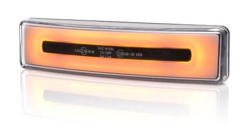 Luz de posición led lateral ámbar efecto neón