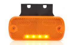 Universelle LED-Seitenmarkierungsleuchte mit Reflektor