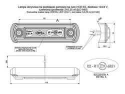 Rotes LED-Positionslicht