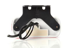 Luz de posición led trasera roja universal con reflectante