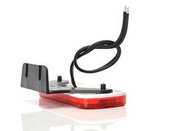 Luz de posición led trasera roja universal con reflectante