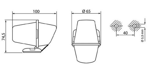 Luz De Situación Delantera Blanca