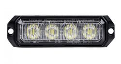 Weißes Stroboskoplicht mit 4 LEDs, R10