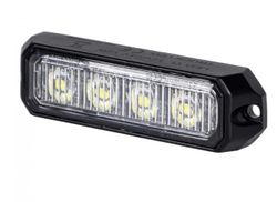 Weißes Stroboskoplicht mit 4 LEDs, R10