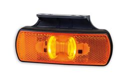 Gelbe LED-Seitenmarkierungsleuchte LD2220 - Horpol