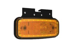 Gelbe LED-Positionsleuchte mit Halterung FT-075Z+KLED - Fristom