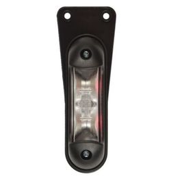 Luz gálibo LED blanco/rojo con soporte LD2165 - Horpol