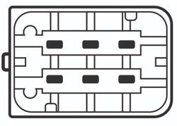 Mercedes v.i. Actros '11 2d elektrischer Fensterheber 01.8583 - Ac Rolcar