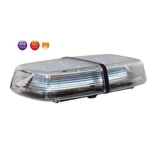 Barre d'avertissement LED ambre 315x165x70 47-1010