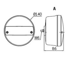 Pilot 3 Funktionen ohne Kennzeichenbeleuchtung