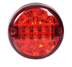 Runde LED-Rückleuchte mit Nebelscheinwerfer 44-0930