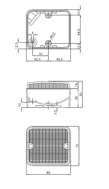 Piloto Antiniebla Trasero