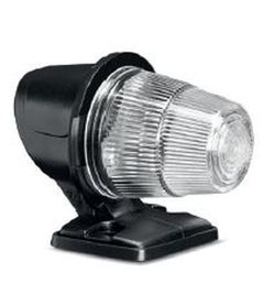 Weiße Kontrollleuchte mit Montagehalterung