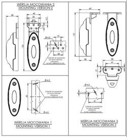 Piloto Colgante Izquierdo LED Con Soporte De 3 Funciones