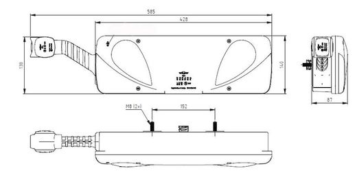 Rechter Pilot mit Horn 7t+4ass2