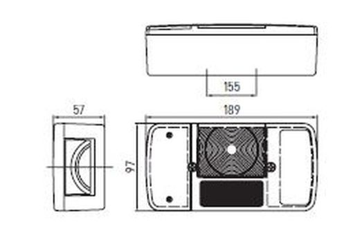 Rechter Pilot mit 5 Funktionen