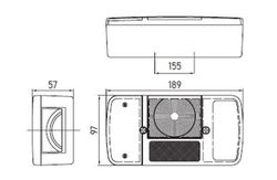 Rechter Pilot mit 6 Funktionen
