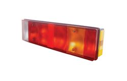 Rechtes Rücklicht mit Seitenmarkierungsleuchte und Kennzeichenbeleuchtung