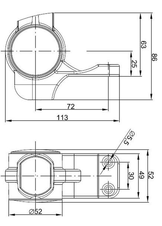 Piloto Gálibo Lateral LED Izquierdo Qs150