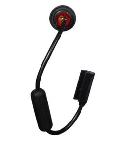 Weiße runde LED-Positionsleuchte