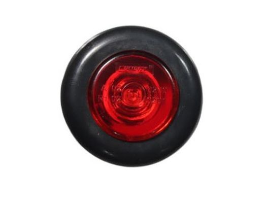 Luz de folga LED redonda vermelha