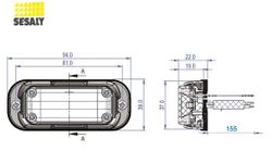 Piloto Intermitente Lateral Derecho/Izquierdo