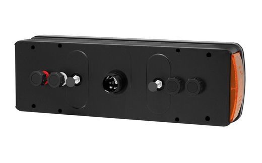 Piloto Izquierdo con Side Marker. Con 7 funciones + 4 auxiliares de 2 vías + retroalarma