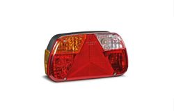 Linke Kontrollleuchte mit 5 Funktionen ohne Kennzeichenbeleuchtung