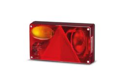 Linke Kontrollleuchte mit Nebelscheinwerfer und Dreieck