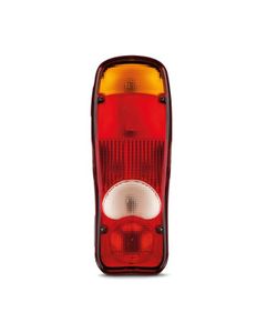 Linke Kontrollleuchte mit Kennzeichenbeleuchtung