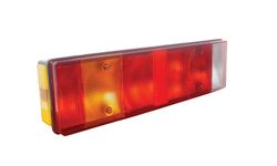 Linkes Rücklicht mit LED-Seitenpositionsleuchte und Kennzeichenbeleuchtung